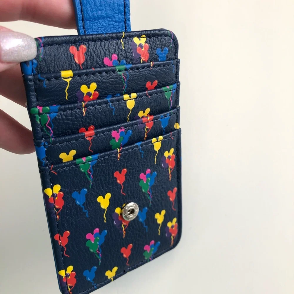 Disney Loungefly Mickey Mouse Balloon Card Holder - Picture 4 of 4